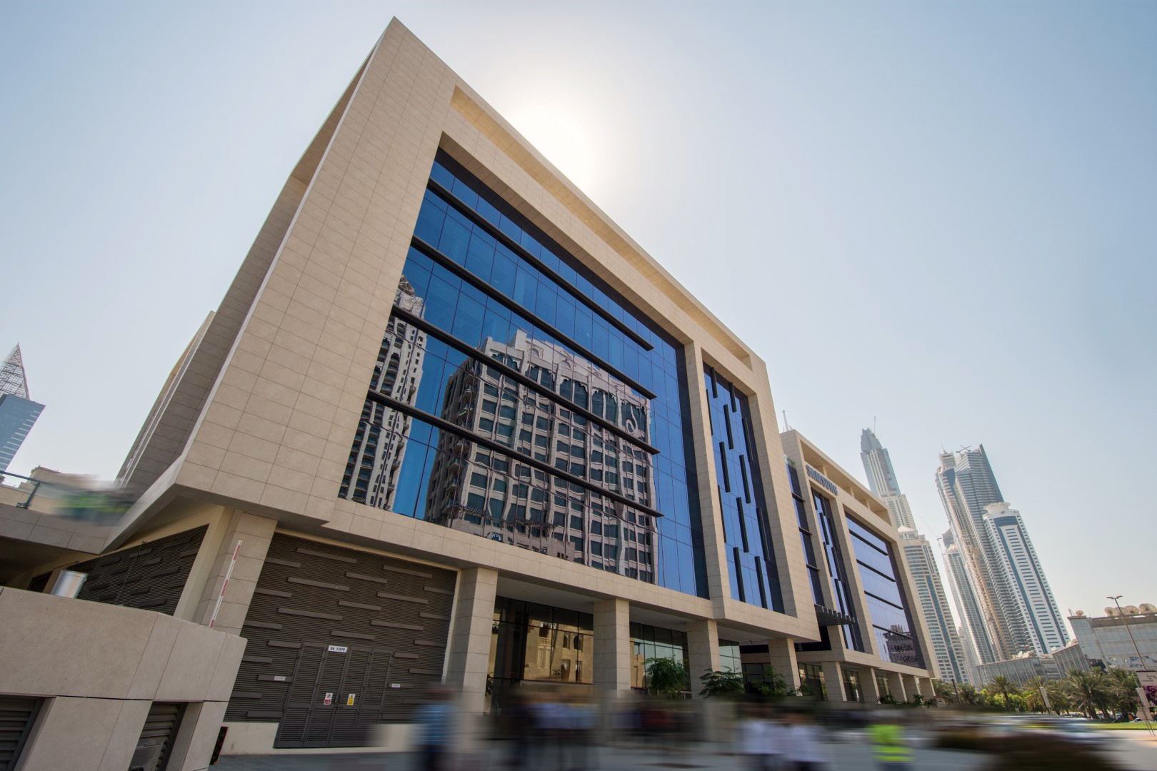 Samsung Butterfly Building Lever